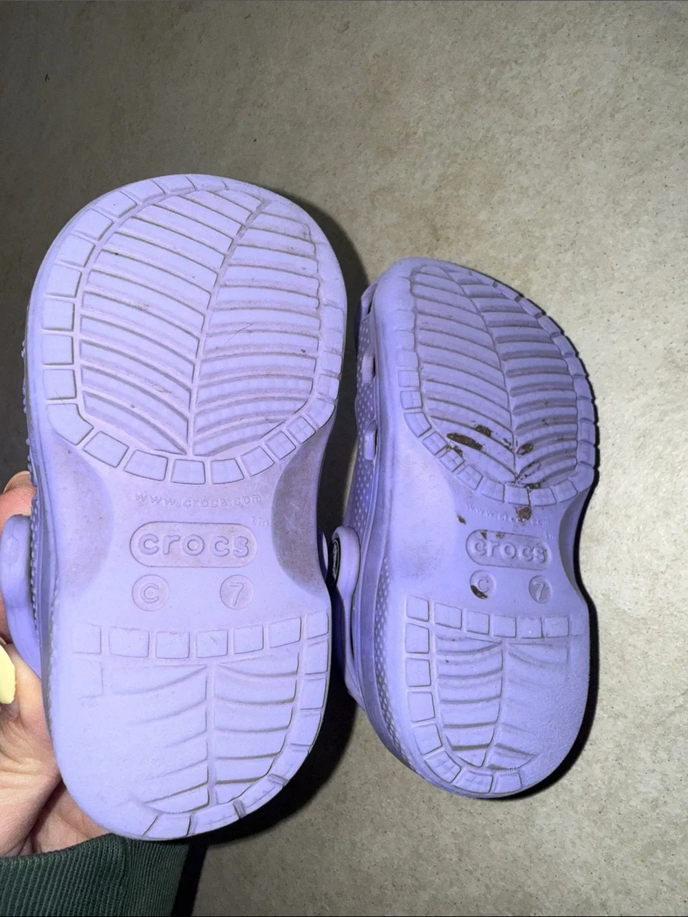 CROCS Kids Purple Classic Clog